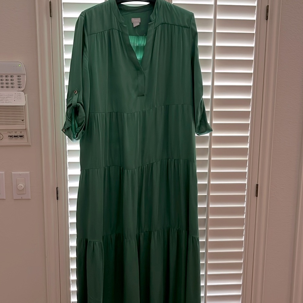 Tiered A line dress